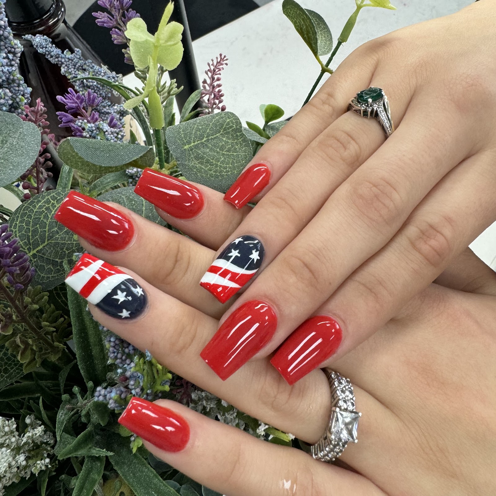 Queen Nails nail work in Franklin, Texas